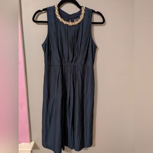 A Pea In The Pod S Navy Dress S NWT